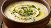 Velouté de courgettes basilic